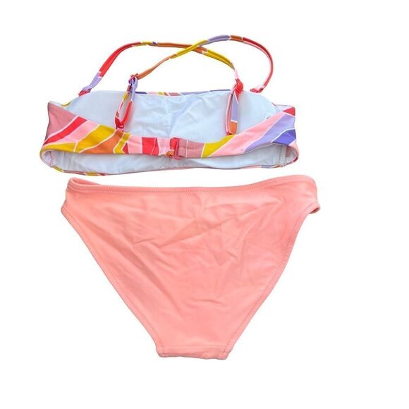 Aerie Neon Multicolor "The Boardwalker Bikini Bathing Suit - Picture 2 of 10